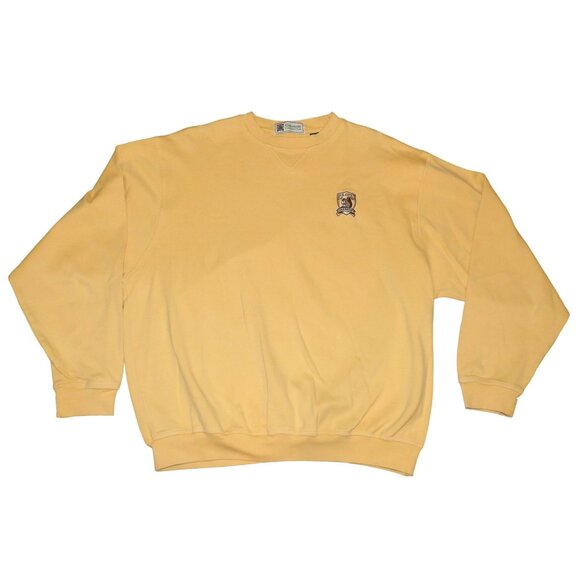 2007 Oakmont Country Club US Open PGA Yellow Crew Neck Sweater Yellow Medium - Picture 1 of 8